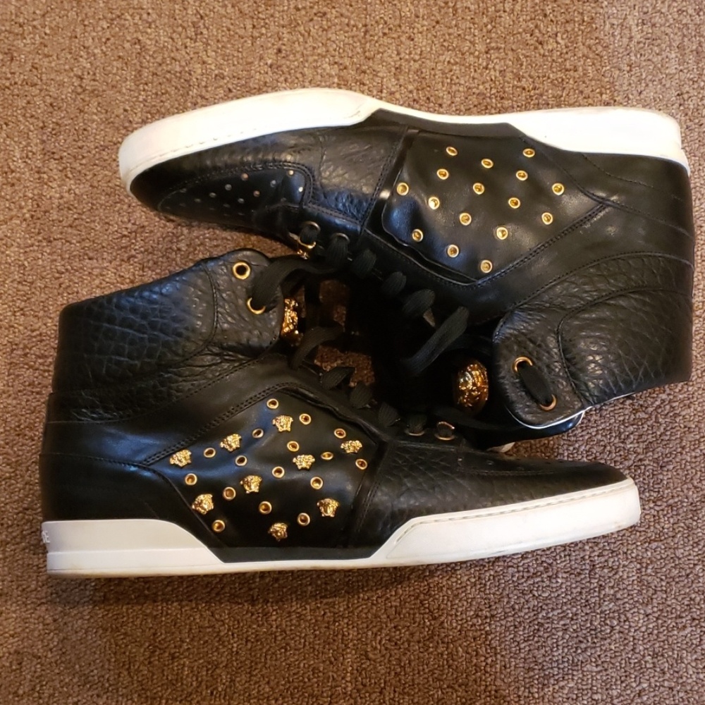 Versace hi tops